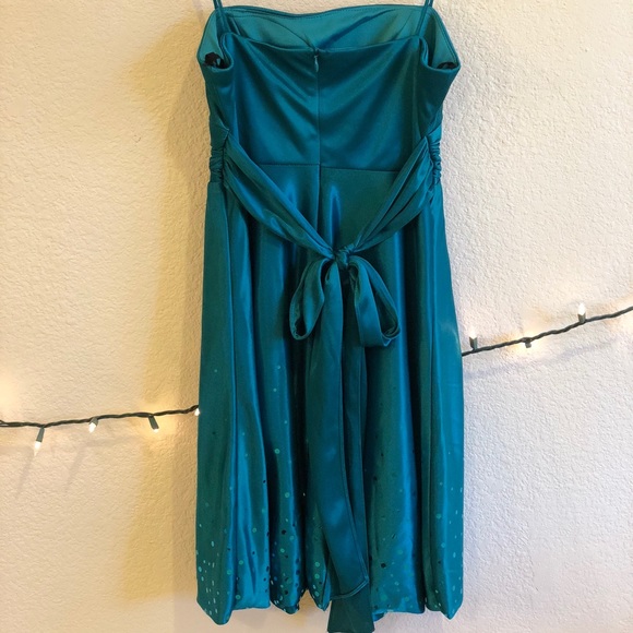 Teal Dress👗 - Picture 3 of 4